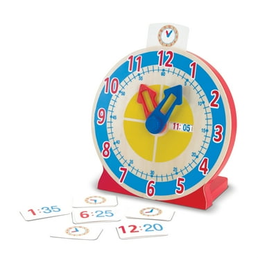 Melissa and Doug Turn and Tell Wooden Clock Educational Toy