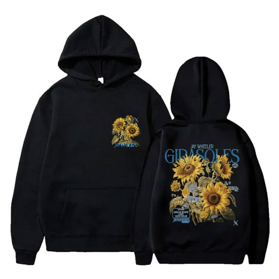 Jay Wheeler Botanical Hoodies Girasoles Album Merch Cosplay Unisex Fashion Long Sleeve Sweatshirts