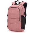 thumbnail image 1 of Sac à Dos Neutre Multi-Poches à la Mode, Imperméable, Anti-Vol, Sac à Dos pour Ordinateur 14 Pouces, Ports Réservés USB et Casque Rose, 1 of 6