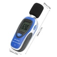 thumbnail image 4 of Decibel Measurement Digital Noise Tester Lcd Noise Tester MT-901A Portable LCD Digital Sound Level Meter Noise Detector Tester Data Decibel Measurement 30-130dB, 4 of 8