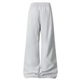 thumbnail image 4 of Aimik Men's Straight Casual Pants Dual Side Pockets Drawstring Relaxed Trousers Lightweight Soft Bottoms for Everyday Use, 4 of 6