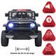 thumbnail image 3 of Camioneta Montable Eléctrica JOYKOO  para Niños Luces y Bluetooth Música Control Remoto Doble Motor Modo Mecedora y Batería 12V -Negro, 3 of 7
