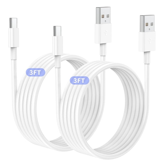 Cable CarPlay USB-A a USB-C de 2 paquetes, 0,9 m, Qalirvis