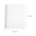 thumbnail image 4 of Loose Leaf Binder Cover Refillable Notebook Shell Translucent Planner Binder Cover, 4 of 8
