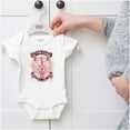 thumbnail image 5 of Yellowstone Protect the Land Wolf Romper Boys or Girls Infant Baby Brisco Brands NB, 5 of 6