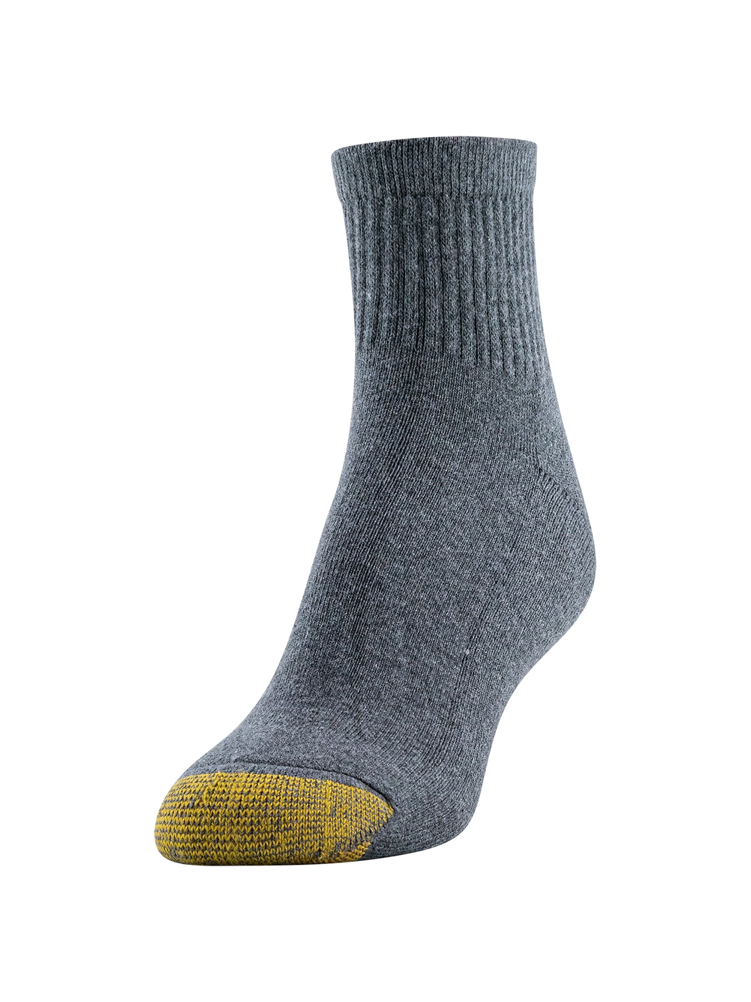 GTE Women's Half Cushion Quarter Socks, 6-Pack