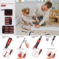 thumbnail image 5 of 191 in 1 Precision Screwdrivers Sets, Magnetic 1/4 Inch Nut Driver Set, Multi Repair Tool Kits for iPhone, Electronics, Computer, Tablet , Xbox, Playstation, Household, Nintendo-Red, 5 of 7