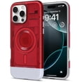 thumbnail image 1 of Funda Spigen Classic C1 MagFit para iPhone 16 Pro Ruby, 1 of 8