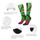 thumbnail image 3 of Balery Multicolored Beautiful Flower Calcetines novedosos Calcetines deportivos Calcetines hasta la rodilla Calcetines de algodón Calcetines originales y geniales, 3 of 6