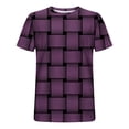 thumbnail image 5 of Qertyioot T-shirt à Manches Courtes Imprimé pour Hommes Col Rond Mode Décontractée Manches Courtes Liquidation, 5 of 5