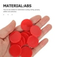thumbnail image 4 of KAKOWELY small bingo chips 100pcs Plastic Learning Counters Small Round Chips Portable Small Game Counting Chips0.98"X0.98"X0.08", 4 of 5