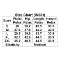 thumbnail image 2 of Women's Multicolor/Black/Sky Blue Distressed Bell Bottom Denim Pants, 2 of 10