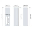 thumbnail image 1 of Portable Air Conditioner Window Kit Adjustable Window for Air Conditioner Sliding AC Window Vent Kit, 1 of 5