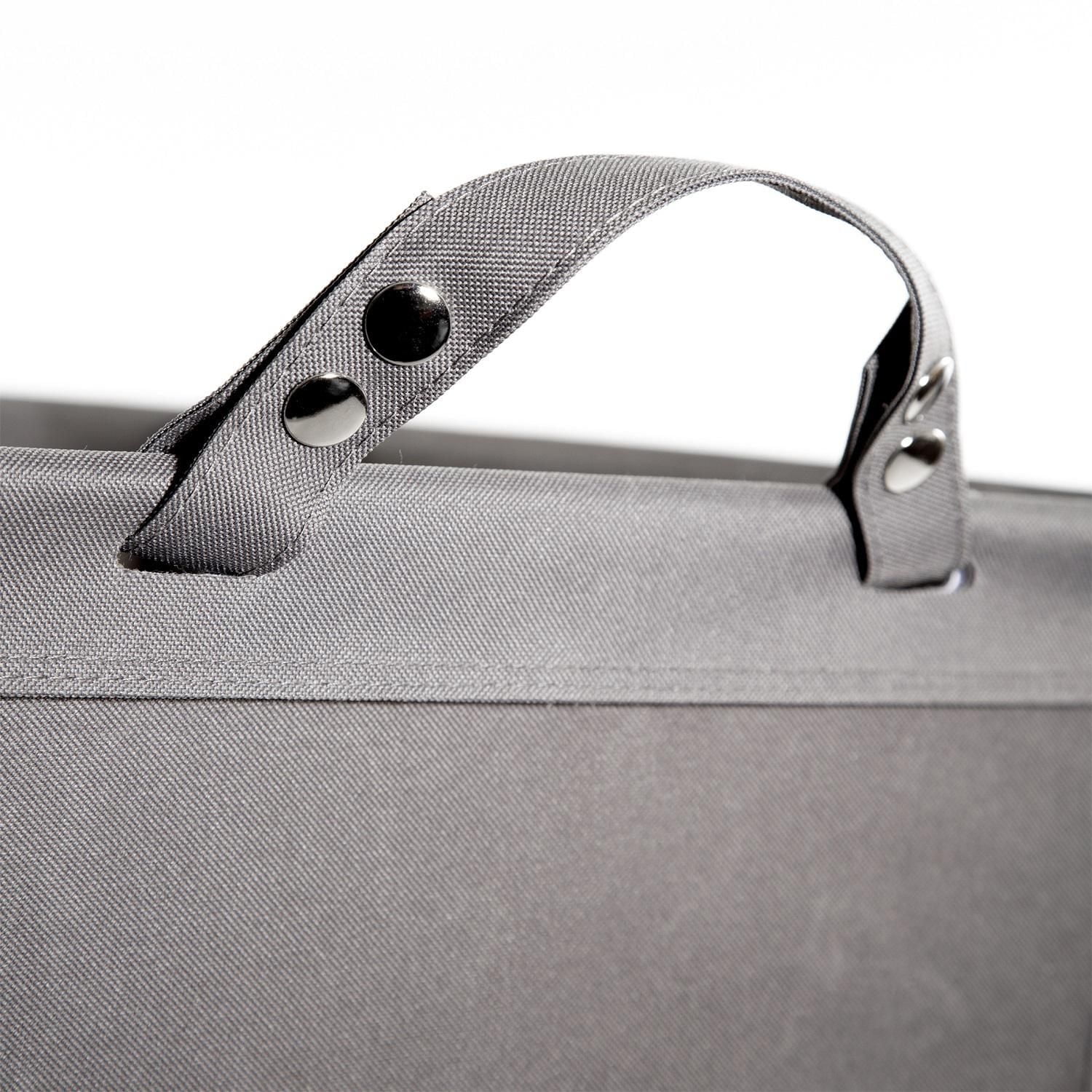 Seville Classics Heavy-Duty Laundry Hamper with Wheels, 18" x 18" x 27"