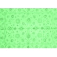thumbnail image 1 of Ahgly Company Indoor Rectangle Oriental Emerald Green Traditional Area Rugs, 2' x 4', 1 of 4