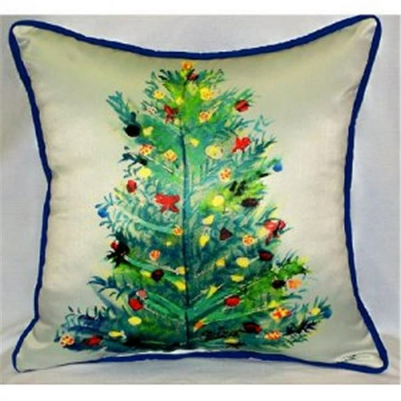 Christmas Tree Throw Pillow, 18 x 18 in.