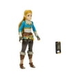 thumbnail image 3 of The Legend of Zelda Breath of the Wild Zelda 4 inch Action Figure with Sheikah Slate, 3 of 8