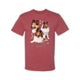 thumbnail image 2 of If It's Not a Collie It's Just a Dog Gift | Mens Dog Lover Graphic T-Shirt, Vintage Heather Red, 2XL, 2 of 4