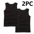 thumbnail image 2 of ZACPNCV 2 Pcs Girls Dance Tank Top Racerback Crop Tank Top Sleeveless Dance Top for Ballet Gymnastics Dancewear Black 9-10 Years, 2 of 4