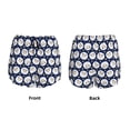 thumbnail image 3 of Balery Cute Sheep With Star Pattern Women's Running Shorts with Liner 2 Pockets Elastic Workout Athletic Gym Yoga Shorts-Small, 3 of 7
