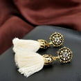 thumbnail image 2 of Jewelry VerPetridure Vintage Style Rhinestones Crystal Tassel Dangle Stud Earrings Jewelry BG, 2 of 2
