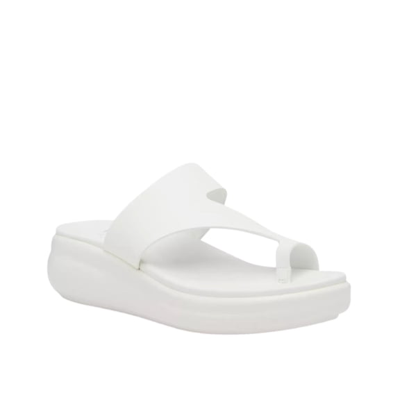 Naturalizer Cailan Wedge Sandals White CAILAN-WHT Women's Size 10