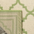 thumbnail image 4 of Safavieh Linden Danny Geometric Indoor/Outdoor Area Rug, Cream/Olive, 9' x 12', 4 of 8