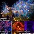 thumbnail image 2 of Guirnalda de luces navideñas Joomer que cambian de color, 500 LED, 2 of 7
