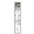 thumbnail image 2 of ArtToFrames 6" x 33" Slanted Lip White Picture Frame, 6x33 inch White Wood Poster Frame (WOM-4825),  Pack, 2 of 7