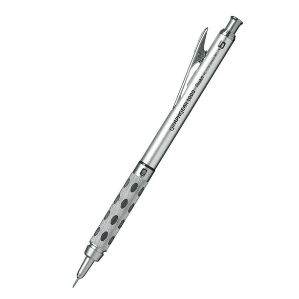 Lápiz mecánico Pentel Graph Gear 1000 de 0,5 mm (PG1015)