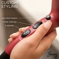 thumbnail image 4 of Sassy Ceramic Ion Hair Dryer, 1875-Watt Salon Dryer with Concentrator and Diffuser Red, 4 of 6