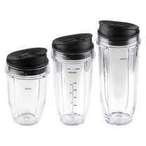 Nutri Ninja 18 24 32 oz Cups with Sip & Seal Lid Replacement Model 427KKU450 483KKU486 407KKU641 408KKU641