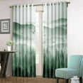 thumbnail image 3 of Foggy Forest Curtains for Bedroom 42x84inch Natural Landscape Window Curtain Green Mist Mountain Blackout Curtains Insulated Room Darkening Window Drapes for Living Room 2 Panels, 3 of 8