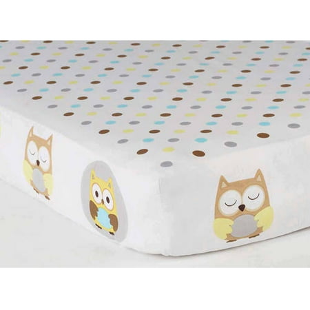 Child of Mine by Carter's Treetop Friends Multi-Print Crib Sheet