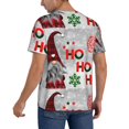 thumbnail image 2 of KLL Cute Santa for Men's Baseball Shirts,Short Sleeve Casual Shirts Button Down Shirt for Men Beach Summer Wedding Shirt-XX-Large, 2 of 7