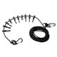 thumbnail image 1 of 1 Conjunto de tendederos al aire libre Camping Colgando Cuerda Ajustable Línea Colgante Negro, 1 of 5