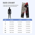 thumbnail image 4 of Fotbe Dark Red Hooded Girl Pantalones de Pijama para Hombre, Pantalones de Dormir, Pantalones de Casa con Cintura Ajustable y Bolsillos-X-Large, 4 of 6