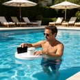 thumbnail image 6 of Floating Drink Tray for Pool, Non Inflatable EVA Foam Tray with Phone Slot and Cup Holders, Heavy Duty Refreshment Caddy for Swimming Pool Beach Outdoor Party, 6 of 6