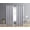 Antique Silver, variant on THD Lawrence 100% Blackout Thermal Grommet Window Curtain Panels for Bedroom and Living Room - Total Privacy and Energy Efficiency - Set of 2