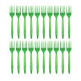 thumbnail image 2 of Guozer Party Plates and Cups and Napkins Set Disposable Decorative Tableware for Party - 20Pcs Plastic Fork, 2 of 6
