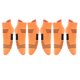 thumbnail image 3 of 3 pares de calcetines de tubo corto para deportes al aire libre, calcetines de baloncesto acolchados suaves para hombres y adultos, 3 of 5