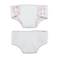 thumbnail image 4 of 2 Pcs Couche de Poupée sous-Vêtements de Poupée Simulée sous-Vêtements de Poupée pour Poupées de 18 Pouces, 4 of 10
