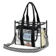 thumbnail image 2 of Bolsa de mano transparente para mujer aprobada por el estadio, 2 of 5