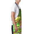 thumbnail image 3 of My Singing Monsters Adjustable Bib Apron, Waterdrop Resistant Aprons with 2 Pockets Cooking Kitchen Aprons for Women Men Chef, 3 of 8