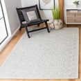 thumbnail image 2 of SAFAVIEH Textural Dinah Geometric Area Rug, Silver, 4' x 6', 2 of 7