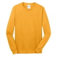 thumbnail image 5 of Yellow Rooster Men's Long Sleeve Core Cotton Tee Gold XL, 5 of 6
