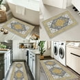 thumbnail image 5 of Soulgenix Kitchen Rug Set, 3 Pcs Kitchen Rug with Non Slip Backing for Floor and Hallway Laundry, Kitchen Mats for 20''x32''+20''x47''+20''x59'', 5 of 10