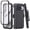 Black, variant on Thousand Gear Compatible for Google Pixel 11 Pro 2026 Grizzly Case, Belt Clip Holster Built-in Screen Protector Kickstand Rugged Shockproof Cover - Camo