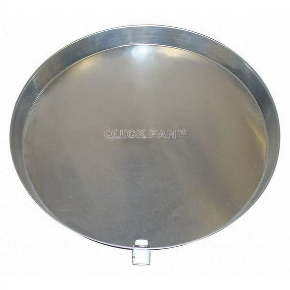 Manufacturer Varies Water Heater Pan, 22 In, Aluminum QP-22