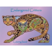 Earthart International EACB-64690 EarthArt Coloring Book - Endangered Critters
